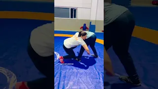 آموزش فن کشتی آزاد حرفه ای 