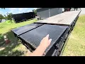 Used 8 5x35 Gooseneck Equipment Trailer