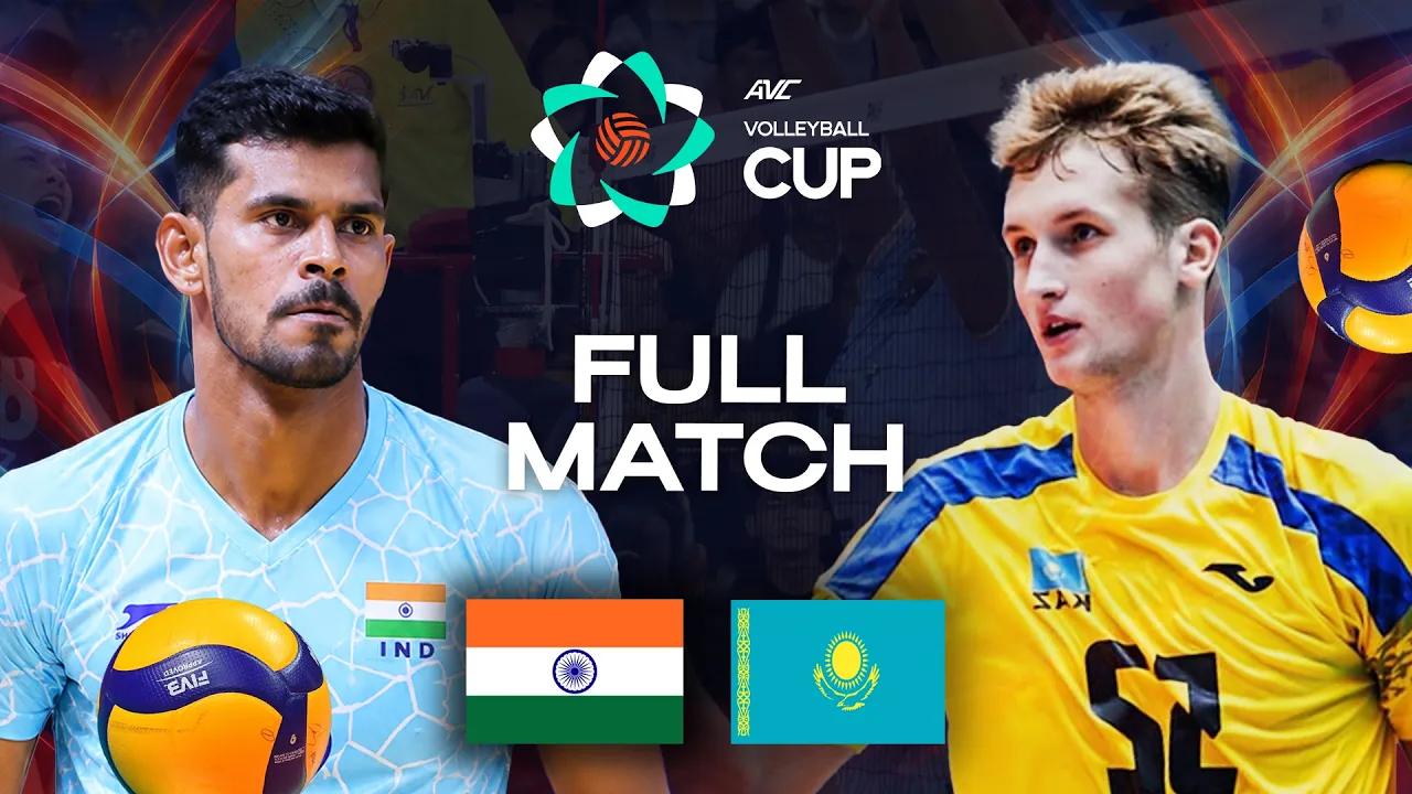 India vs. Kazakhstan - Pool Play | AVC Men's Cup 2026