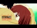 Download Lagu Everybody Deserves Somebody - Ao Haru Ride (AMV)