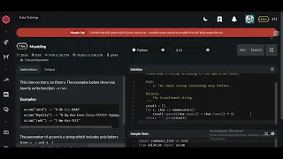 Codewars Mumbling Python 7 kyu