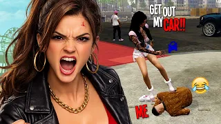 TROLLING the ANGRIEST Gamer Girl EVER in GTA RP… She LOST IT