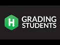 HackerRank Problem Grading Students