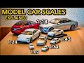 Most Popular Model Car Scales And Sizes Explained 1 18 v 1 24 v 1 32 v 1 43 v 1 64 v 1 87