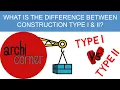 AC 016 - What is the difference between Construction Type I and Type II per the IBC