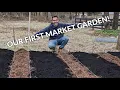 Starting Our No Till Market Garden - Cardboard and Compost