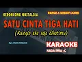Download Lagu Satu Cinta Tiga Hati KARAOKE Keroncong Nostalgia nada Pria C || Pance \u0026 Deddy Dores