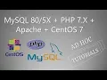 Setup MySQL in CentOS 7 or Apache PHP Web Server CentOS