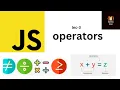 operators in java script