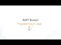 AWT Button in java