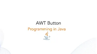 AWT Button in java