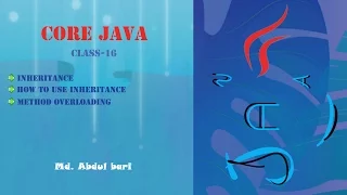 Core Java - Bangla Tutorial Inheritance