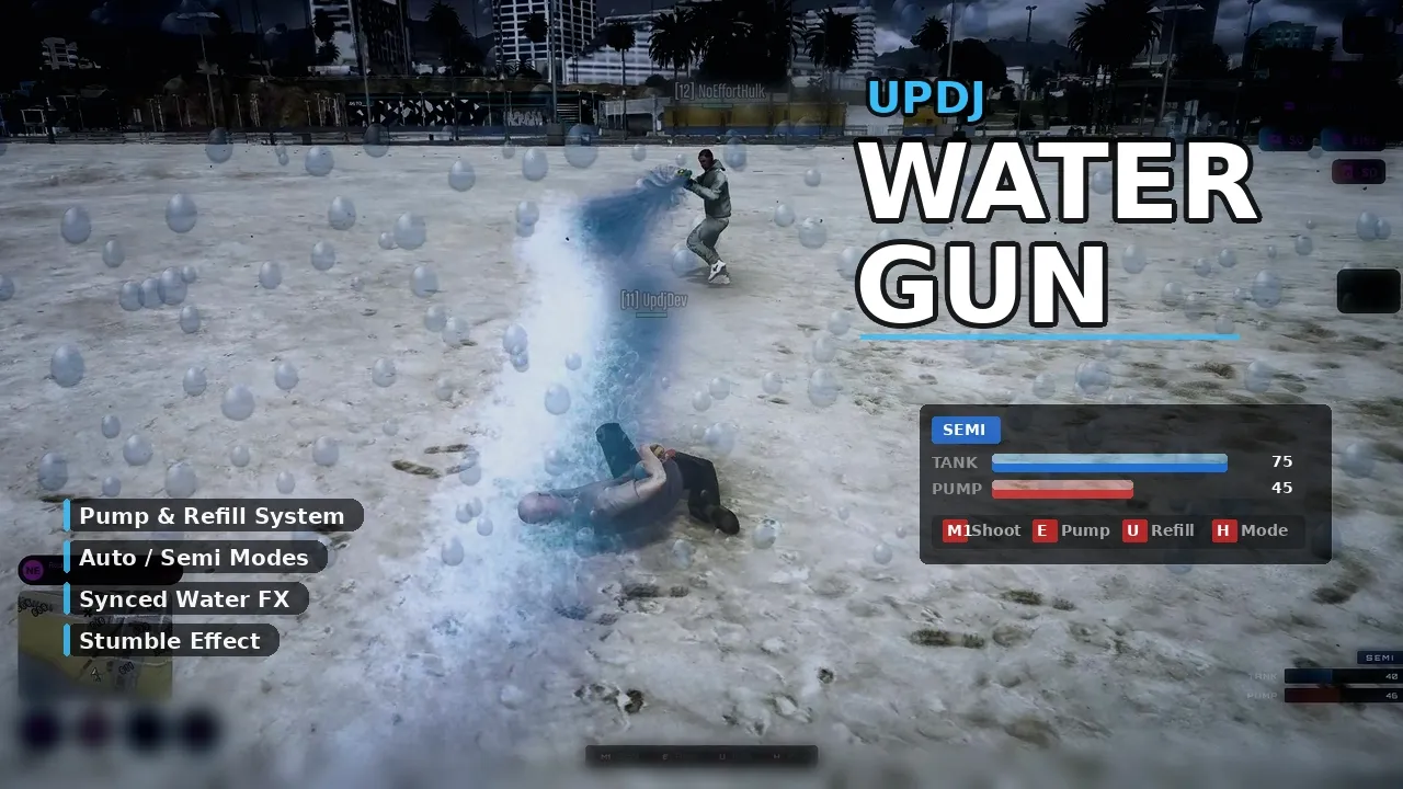 Water Gun Script | ESX/QBCore/Qbox |