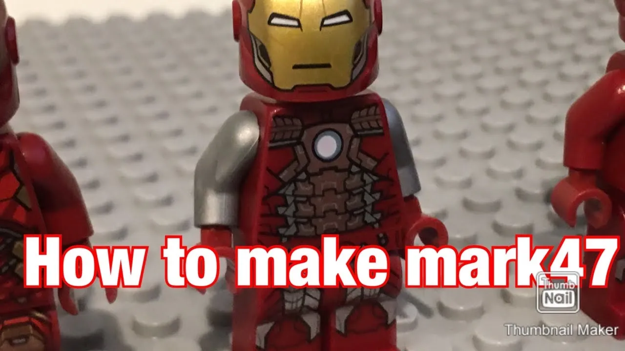 All Iron Man Suits Mark 1 - 85 Iron Man 1 to Avengers Endgame Tony Stark Unofficial Lego Minifigures. 