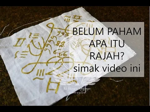 Download MP3 Belum paham tentang Rajah? Simak Video Ini