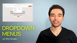 Create interactive dropdown menus Wix Studio