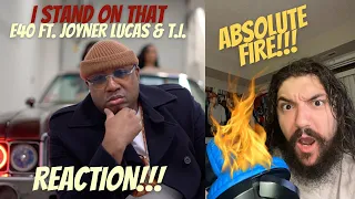i stand on that and so do they e40 ft joyner lucas and ti reaction 