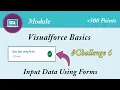 Input Data Using Forms Visualforce Basics Salesforce Trailhead