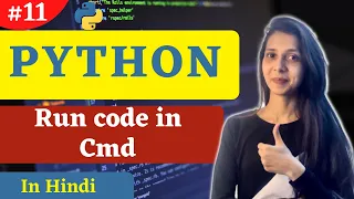 How To Run Python In Command Prompt Python Tutorial