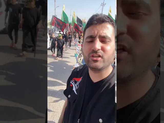 ⁣(عشاق من نوع خاص) لعد يگولون محد يجي للزيارة ! عمي السالفة بيها الحسين (ع) #زيارة_الأربعين_1442هـ