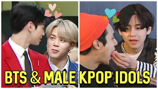 Download Friendship Between BTS And Male Kpop Idols MP3