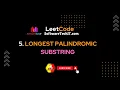 Longest Palindromic Substring LeetCode Java Java Solution Step by Step LeetCode Problem Solved