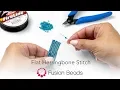 Learn Flat Herringbone Stitch with Fusion Beads