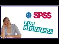 SPSS tutorial for beginners PART 1 - Setting up your database making your first variables