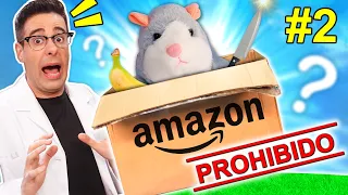 ABRO CAJA MISTERIOSA de AMAZON con JUGUETES VIRALES PROHIBIDOS Parte 2