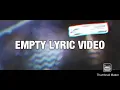 Jaiden \u0026 Boyinaband - Empty (Lyric Video)