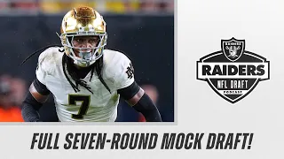 Raiders Full Seven-Round Mock Draft