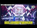 HASIL AKHIR TOP 6 SHOW MALAM KEDUA DANGDUT ACADEMY 7 TADI MALAM