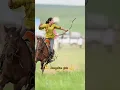 Download Lagu The Mongolian girls living on the prairie. 🐎🏹