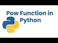 Pow function in Python