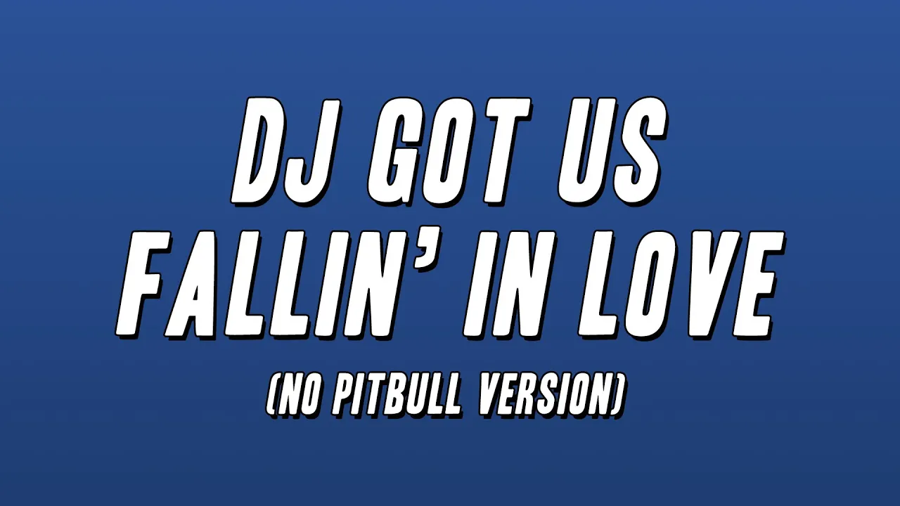 Usher  - DJ Got Us Fallin’ In Love (No Pitbull Version) [Lyrics]
