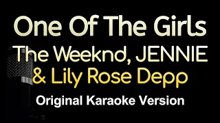 Download One Of The Girls - The Weeknd, JENNIE \u0026 Lily Rose Depp (Karaoke Songs With Lyrics - Original Key) MP3