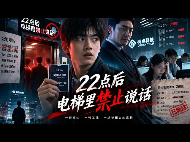 22点后电梯里禁止说话