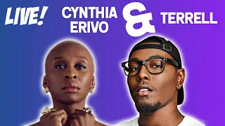 CYNTHIA ERIVO sings CLASSIC SONGS and Talks R&B Music & Her Acting Method! | LIVE