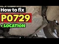 P0729 P0729 Gear 6 Incorrect Ratio code p0729 p0729 obd2 dtc p0729