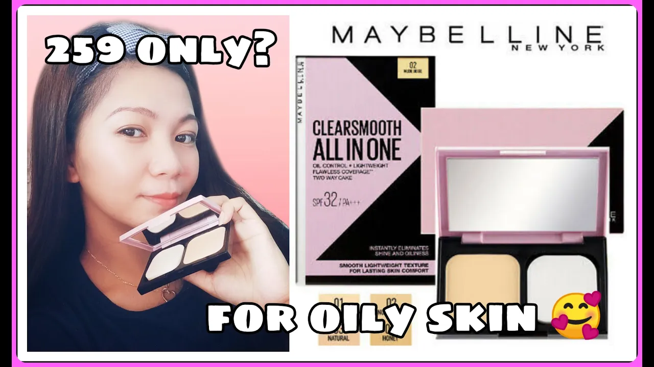 Matte Foundation | Maybelline Clear Smooth All in One Powder Foundation: Achieve First Job Goals?. 