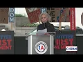 Jane Fonda Protests Against President Trump s Takeover of Kennedy Center