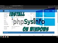 Install phpSysInfo on Windows