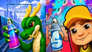 Subway Surfers Cosmic Crossroads 2026 Pride Jake vs Dragon Run Gameplay HD