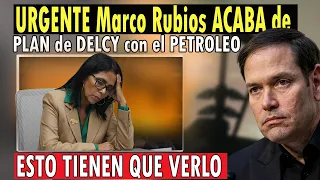 La dictadura NO QUIERE que USTED VEA lo que MARCO RUBIO revelo sobre el ACUERDO PETROLERO