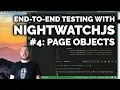End-to-end testing with NightwatchJS Page objects