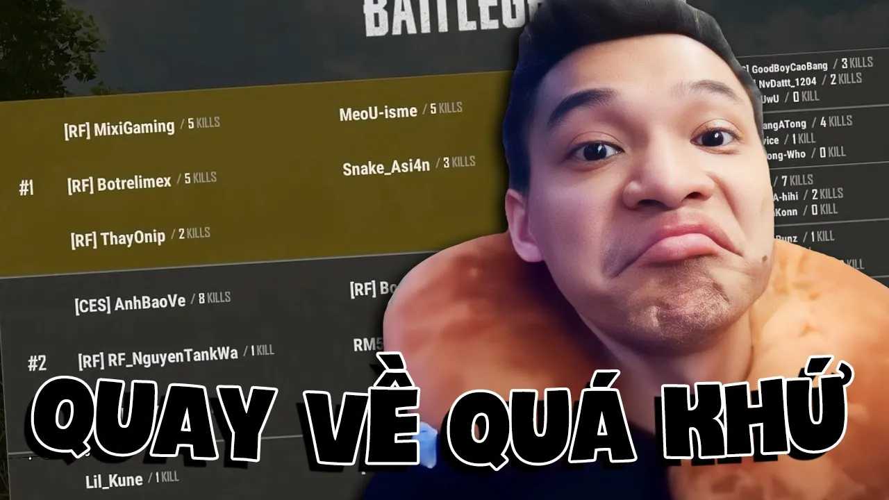 Outline Video (PUBG) Cùng tựa game PUBG đưa tuyển thủ Độ Mixi và ae Team Refund quay trở lại thời hoàng kim 2018.