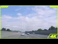Into the City Flow I-25 North Through Denver Traffic