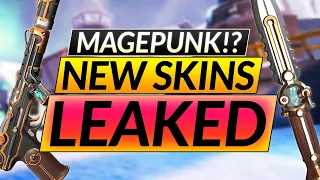 NEW MEGAPUNK SKINS LEAKED - The BEST ONES YET! - NEW GUNS and MELEE - Valorant Update Guide