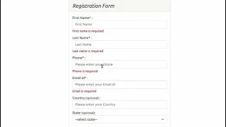 PHP Simple Form Validation