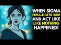 Lagu Sigma Female Gets Hurt but Acts Like Nothing Happened – Here’s The Real Reason Why
